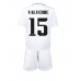 Cheap Real Madrid Federico Valverde #15 Home Football Kit Children 2022-23 Short Sleeve (+ pants)